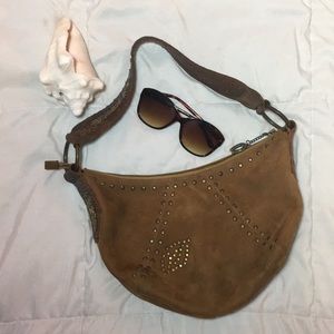 Betsey Johnson Suede Leather Mini Purse